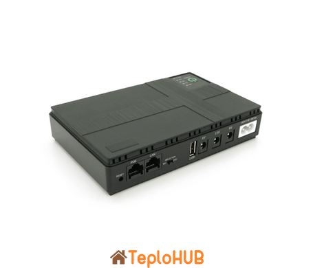 ДБЖ для роутера Voltronic UPS-18W DC1018P 10400mAh Black (37247)