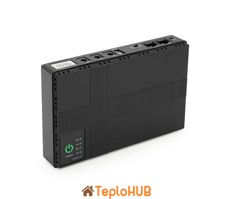 ДБЖ для роутера Voltronic UPS-18W DC1018P 10400mAh Black (37247)