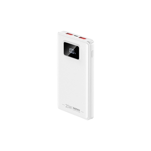 Зовнішній акумулятор Remax Breezy 10000mAh QC 22.5W Білий (RPP-319)