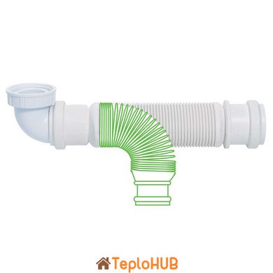 Сифон для раковины Senzo 1¼"×Ø32мм WIRQUIN (9541526)