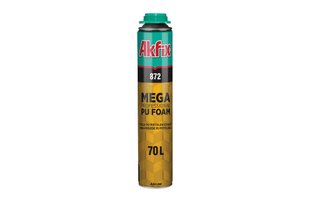 Пена монтажная всесезонная AKFIX 872 PROFI SUPER MEGA 70 л 850 мл/1035 г под пистолет FA018