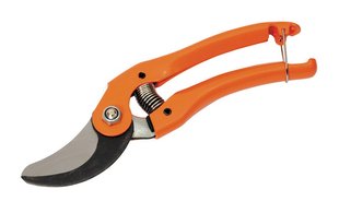 Секатор садовый MASTERTOOL 225 мм с металлическими ручками лезвия Mn65 14-6109