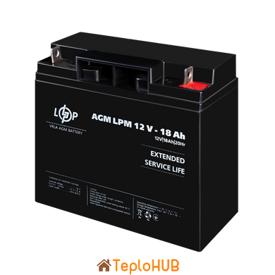 Акумулятор AGM Logic Power LPM 12V - 18 Ah (LP4133)