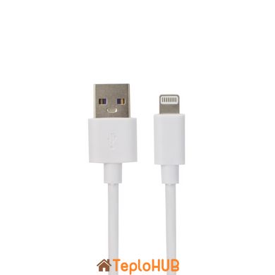 Мережевий зарядний пристрій Proda PD-A43i USB 2,4A + USB Lightning кабель 1 м білий