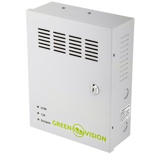 Блок бесперебойного питания GreenVision GV-UPS-H 1204-3A-B-L (LP3565)