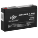 Акумулятор AGM Logic Power LPM 6V - 7.2 Ah (LP3859) LP3859 фото 2