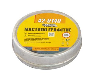 Смазка графитная MASTERTOOL 30 г жесть 42-0140