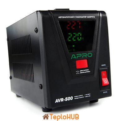 Стабілізатор напруги релейний AVR-500, 400Вт APRO (852005)