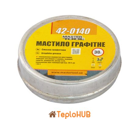 Смазка графитная MASTERTOOL 30 г жесть 42-0140