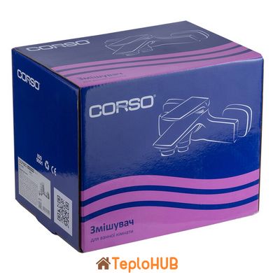 Смеситель MAGGIORE Ø40 для ванны литой CORSO BE-1C122C (9608200)