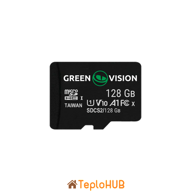 Карта пам'яті GreenVision microSDXC 128GB Class10 (без адаптера) (LP17922)