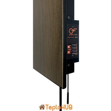 Керамическая панель отопления FLYME 420TB (темное дерево) 420Вт с терморегулятором