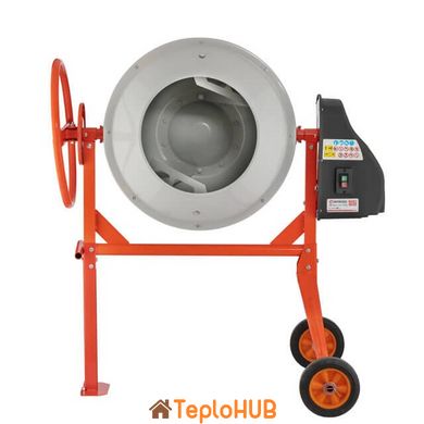 Бетонозмішувач 550 Вт, 140 л, 24-29 об/хв. INTERTOOL DT-9140