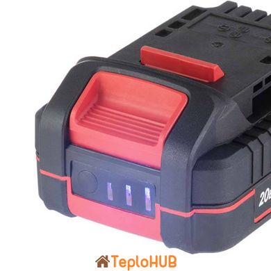 Аккумулятор 20 В, Li-ion, 2.0 Ач, индикатор уровня заряда INTERTOOL WT-0340