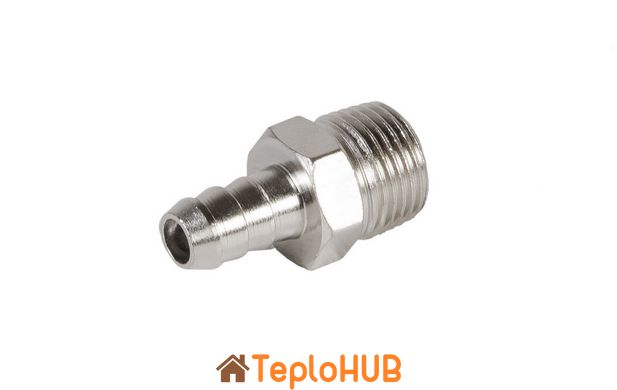 Переходник MASTERTOOL с наружной резьбой 1/2" - шланг 12 мм 81-9299