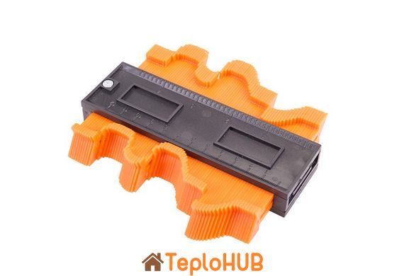 Шаблометр контурный MASTERTOOL 145х100х21 мм 30-3526