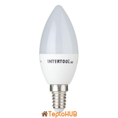 Светодиодная лампа LED 3 Вт, E14, 220 В INTERTOOL LL-0151