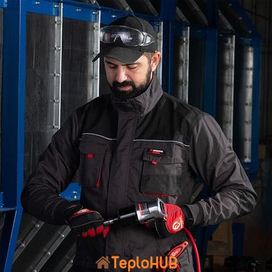 Куртка робоча 80% поліестер, 20% бавовна, щільність 260 г / м2, L INTERTOOL SP-3003