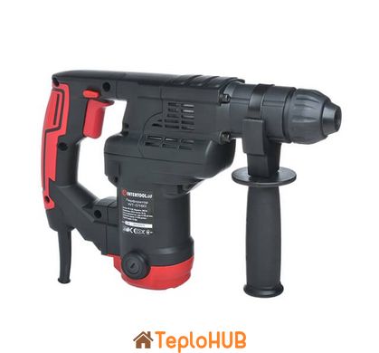 Перфоратор 900 Вт, 3.5 Дж, 0-930 об/хв, 0-5100 уд/хв, 3 режими INTERTOOL WT-0160