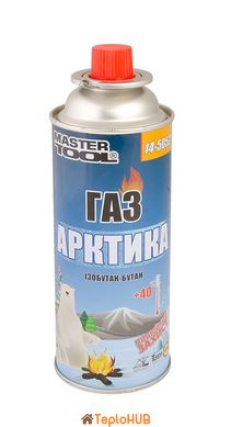 Газ бутан MASTERTOOL "АРКТИКА" 220 г 14-5052