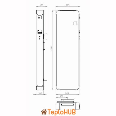 Стабилизатор напряжения Volter Smart-66 (3*22) (морозостойкий)