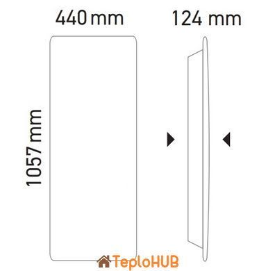 Noirot Inova Vertical 1500W электрический конвектор 1500Вт