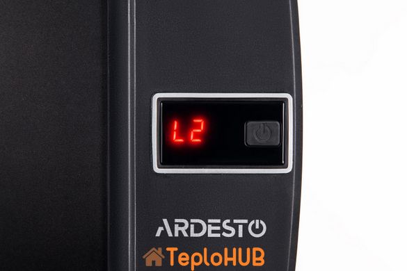 Обігрівач інфрачервоний Ardesto IH-2000-CBN1B, 2000 Вт, карбоновий