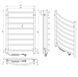 Полотенцесушитель черный ERAFLYME EF Classic 8 L TB-EF-8L фото 4