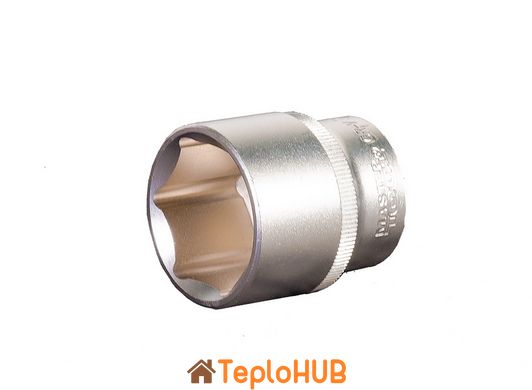 Насадка торцевая 6-гранная MASTERTOOL 1/2" 30 мм CRV 78-0030