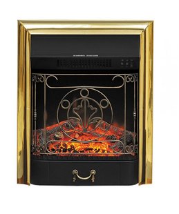 Электрокамин Royal Flame Majestic FX Brass