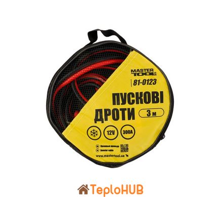 Дроти пускові MASTERTOOL 300 А 3 м 81-0123