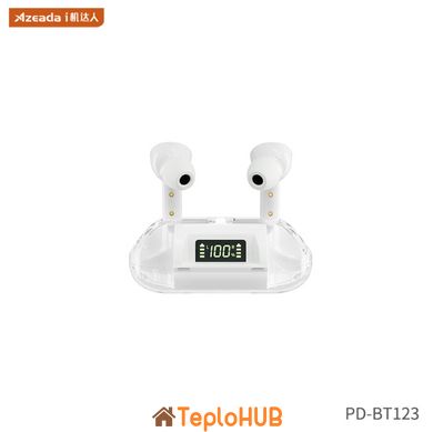 Навушники Proda Azeada Aier TWS PD-BT123 White