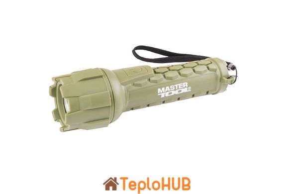 Ліхтар водонепроникний MASTERTOOL 180х55 мм CREE LED IP66 2xAA PP+PVC 94-0802