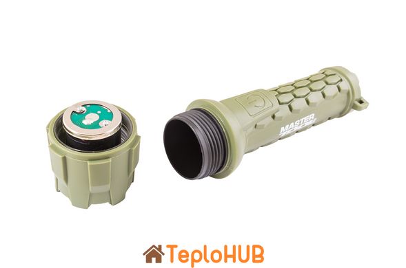 Ліхтар водонепроникний MASTERTOOL 180х55 мм CREE LED IP66 2xAA PP+PVC 94-0802