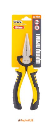 Щипці прямі MASTERTOOL 160 мм С55/HRC 45~50 23-2160