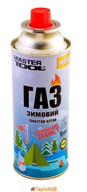 Газ бутан MASTERTOOL "ЗИМОВИЙ" 220 г 14-5051