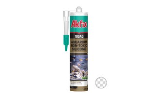 Силікон акваріумний AKFIX 100AQ 280 мл/340 г прозорий SA080