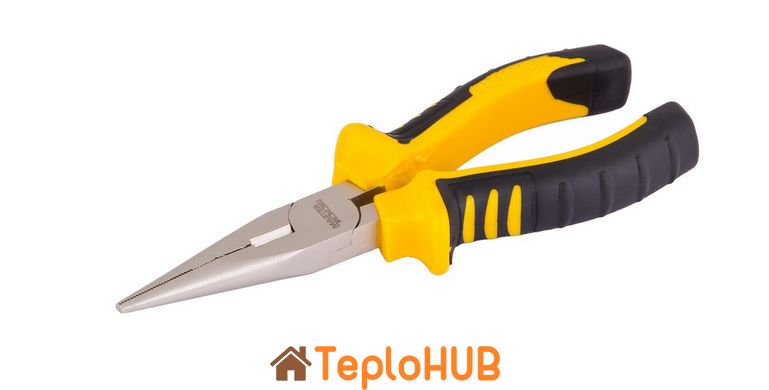 Щипці прямі MASTERTOOL 160 мм С55/HRC 45~50 23-2160