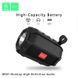 Портативна Bluetooth колонка DENMEN DR07 Red Micro-SD card, USB, Радіо, LED ліхтар DR07-RD фото 4