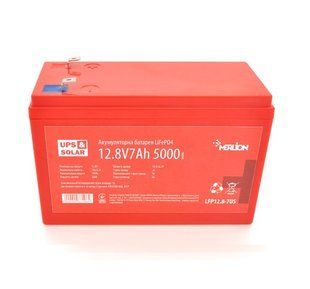 Акумулятор Merlion LiFePO4 12.8V 7Ah (4S2P/BMS-10A) для UPS (LFP12.8-7US)