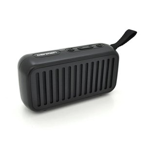 Портативна Bluetooth колонка DENMEN DR08 Black, AUX, Micro-SD card, USB