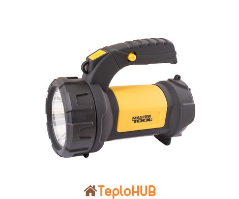 Ліхтар MASTERTOOL 2в1 з ручкою 360° 4 режими 180х94х143 мм CREE LED+COB LED 4xAA ABS 94-0804