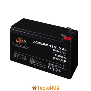 Акумулятор AGM Logic Power LPM 12V - 7 Ah (LP3862)