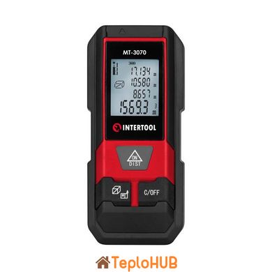 Далекомір лазерний 20 м INTERTOOL MT-3070