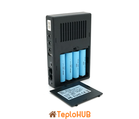 ДБЖ для роутера Voltronic UPS-18W DC1018P YT45454 12800mAh (знімні 4*3200mAh) (45454)