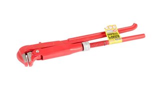 Ключ трубный MASTERTOOL 90° 3/4" кованый 76-0750