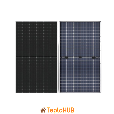 Сонячна панель двостороння монокристалічна LP Longi Solar Half-Cell 670W (35 профіль, TOPCon N-type Bi-facial) (LP30100)