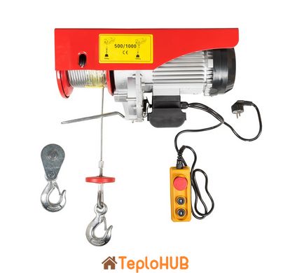 Таль электрическая MASTERTOOL 500/1000 кг 12 м 86-9100