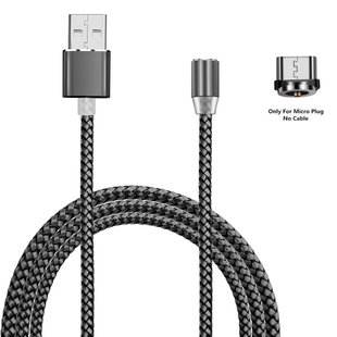 Магнітний кабель USB XoKo SC-355m Micro USB 1 м Magneto Grey