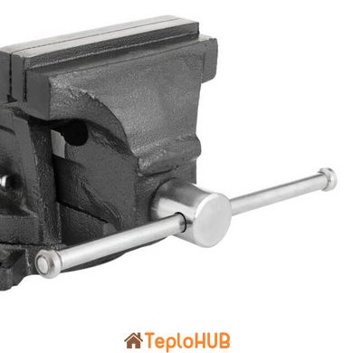 Тиски слесарные поворотные 125 мм INTERTOOL HT-0082